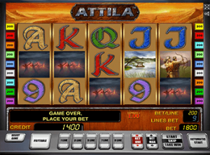 Играть в игровые автоматы Attila 