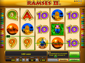 Игровые автоматы Ramses II Deluxe