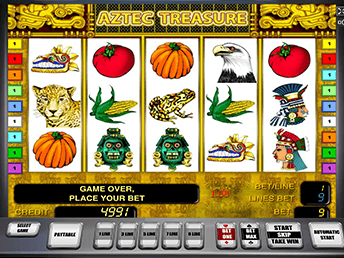 Aztec Treasure и вход в казино