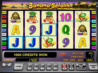 Banana Splash - игровые автоматы