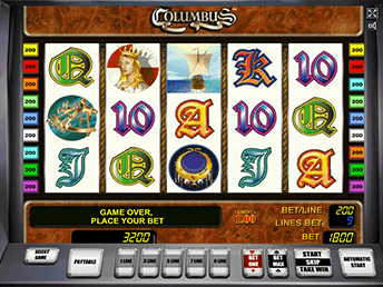 Игровые автоматы Columbus