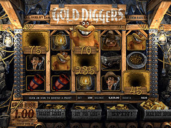 Gold Diggers в Вулкан Делюкс