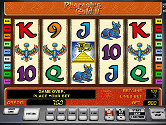 Pharaohs Gold 2 в Вулкан Делюкс