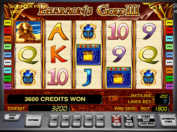 Pharaohs Gold III в Вулкан Делюкс