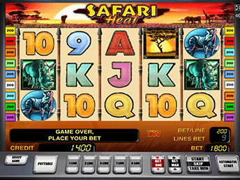 Safari Heat - игровые автоматы 