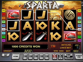 Игровые автоматы Sparta